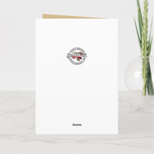 Carte Saint-Valentin traditionnelle de St (Dos)