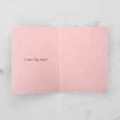 Carte Saint-Valentin 'Un jeton d'amour' (Intérieur)