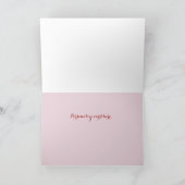 Carte Saint Valentin victorienne romantique (Intérieur)