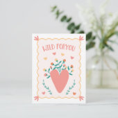 Carte Saint Valentin "Wild For You" (Debout devant)