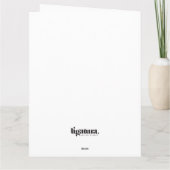 Carte Saint Valentin XOXO (Dos)