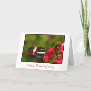 Carte Saint-Valentin Zebra Long