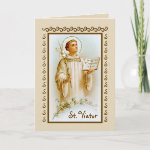 Carte Saint Viateur le Catéchiste (BF 02) Blank