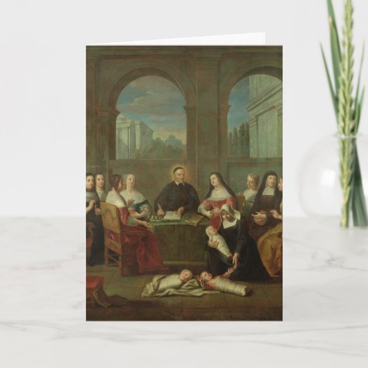 Carte Saint Vincent de Paul et les Soeurs de la Charité (Devant)