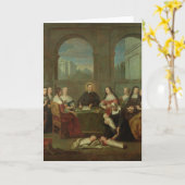 Carte Saint Vincent de Paul et les Soeurs de la Charité (Fleur jaune)