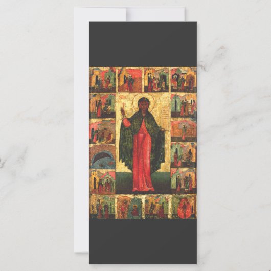 Carte Sainte Anastasia Vierge et martyr (Devant)