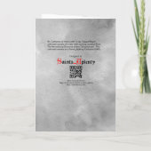 Carte Sainte Catherine de Sienne avec Coeur Crucifix (Dos)