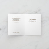 Carte Sainte Catherine de Sienne Priez pour nous (Intérieur)