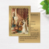 Carte Sainte Catholique de Mariage pour les Mariés (Bureau)