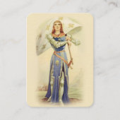 Carte sainte catholique de soldat de drapeau de St (Devant)