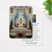 Carte sainte commémorative des funérailles du Mont (Bureau)