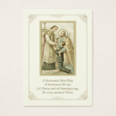 Carte Sainte Communion Garçon Catholique de Rememb (Devant)