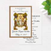 Carte Sainte Communion solennelle Jésus (Bureau)