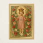 Carte Sainte de Communion solennelle catholique (Devant)