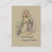 Carte sainte de Jésus Memorare d'enfant de St (Devant)