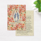 Carte Sainte de la Vierge Marie funéraire (Bureau)