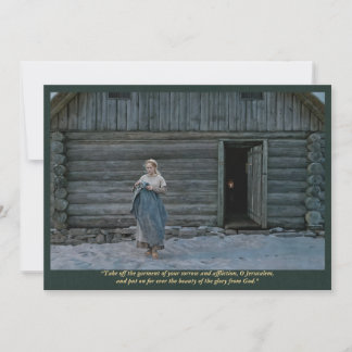Carte Sainte de l'Art Catholique | Anna rentrant c