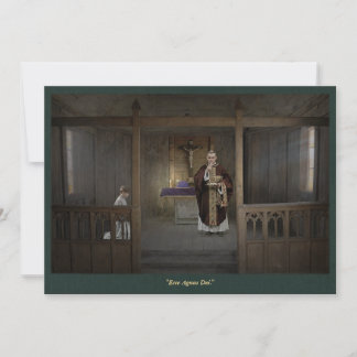 Carte Sainte de l'Art Catholique | Ecce Agnus Dei
