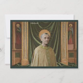 Carte Sainte de l'Art Catholique | Saint Ethelwold