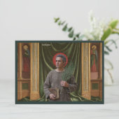 Carte Sainte de l'Art Catholique | Saint Eulogius (Debout devant)