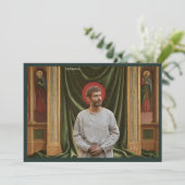 Carte Sainte de l'Art Catholique | Saint Valentin (Debout devant)