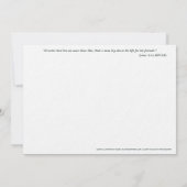 Carte Sainte de l'Art Catholique | Saint Valentin (Dos)