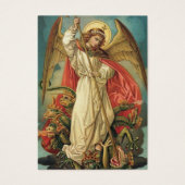 Carte Sainte de Mariage Catholique St. Michael Arc (Devant)