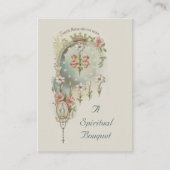 Carte sainte de prière de bouquet spirituel de (Devant)