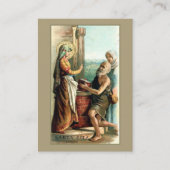 Carte sainte de prière de Novena de Vierge de St (Devant)