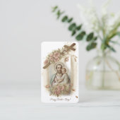 Carte sainte de souvenir catholique de fête des (Debout devant)