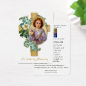 Carte Sainte du Mémorial des funérailles catholiqu (Bureau)