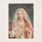 Carte Sainte du Mémorial funéraire catholique Vier (Devant)