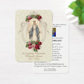 Carte Sainte du Mémorial funéraire catholique Vier (Bureau)