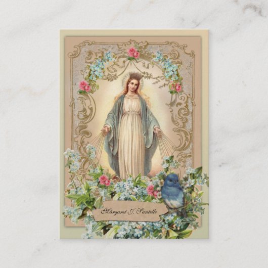 Carte Sainte du Mémorial funéraire catholique Vier (Devant)