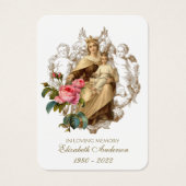 Carte Sainte du Mémorial funéraire catholique Vier (Devant)