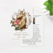 Carte Sainte du Mémorial funéraire catholique Vier (Bureau)