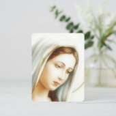 Carte Sainte du Mémorial funéraire catholique Vier (Debout devant)