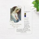 Carte Sainte du Mémorial funéraire catholique Vier (Bureau)