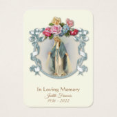 Carte Sainte du Mémorial funéraire catholique Vier (Devant)