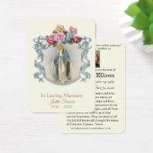 Carte Sainte du Mémorial funéraire catholique Vier (Bureau)