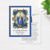 Carte Sainte du Mémorial funéraire catholique Vier (Bureau)