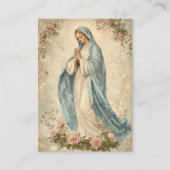 Carte Sainte du Mémorial funéraire catholique Vier (Devant)