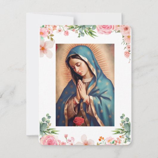 Carte Sainte du Mémorial funéraire catholique Vier (Devant)