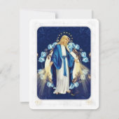 Carte Sainte du Mémorial funéraire catholique Vier (Devant)