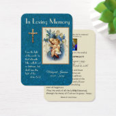 Carte Sainte du Mémorial funéraire catholique Vier (Bureau)