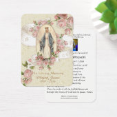 Carte Sainte du Mémorial funéraire catholique Vier (Bureau)