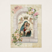 Carte Sainte du Mémorial funéraire catholique Vier (Devant)