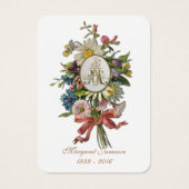 Carte Sainte du Mémorial funéraire catholique Vier (Devant)