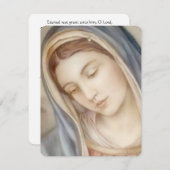 Carte Sainte du Mémorial funéraire catholique Vier (Devant / Derrière)