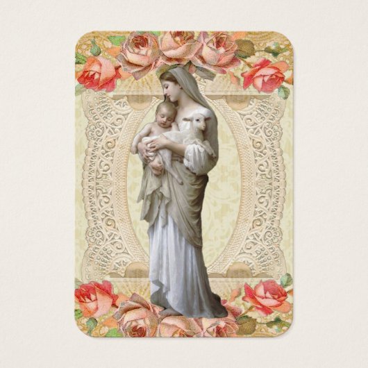 Carte Sainte du Mémorial funéraire catholique Vier (Devant)